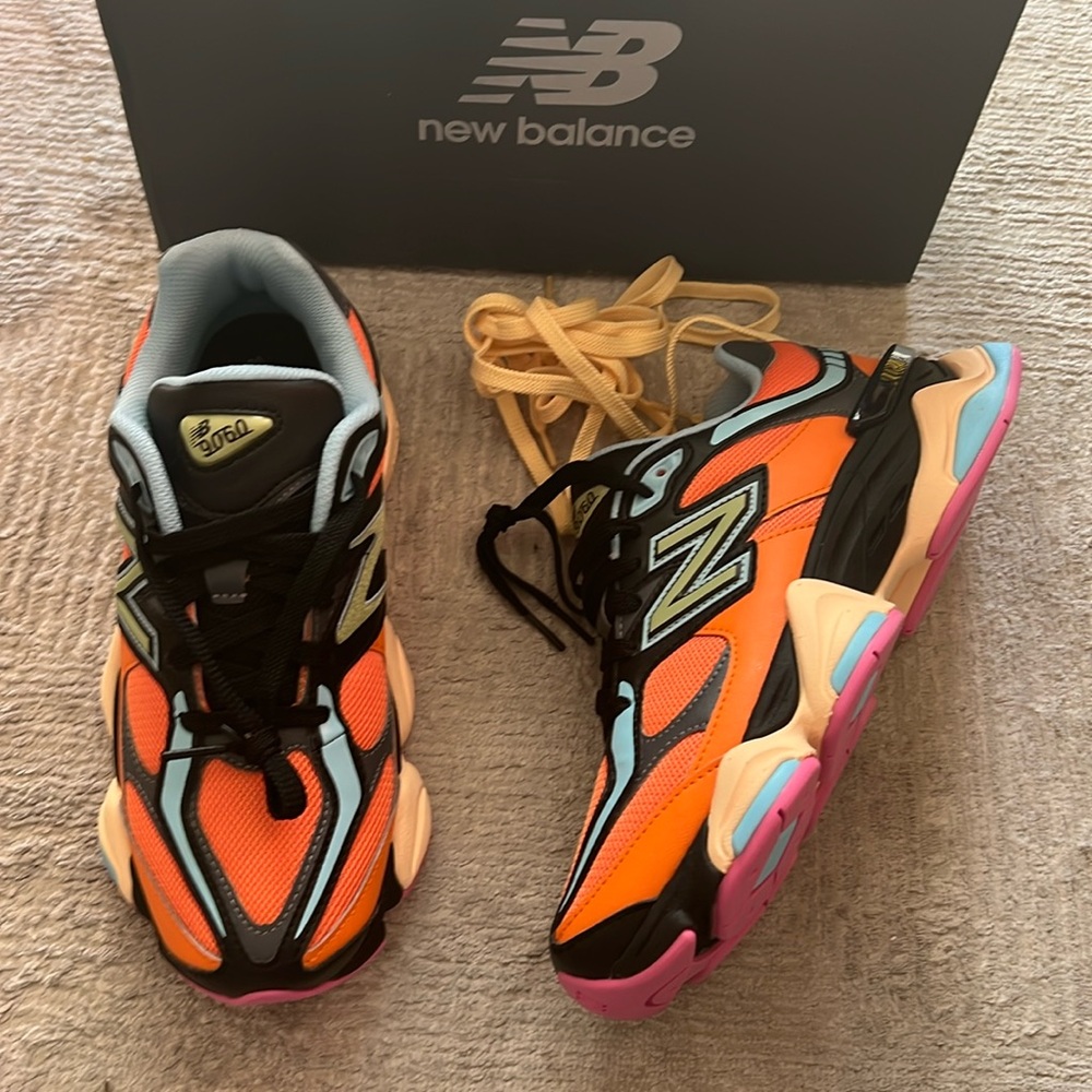 New Balance 9060 Orange colorway